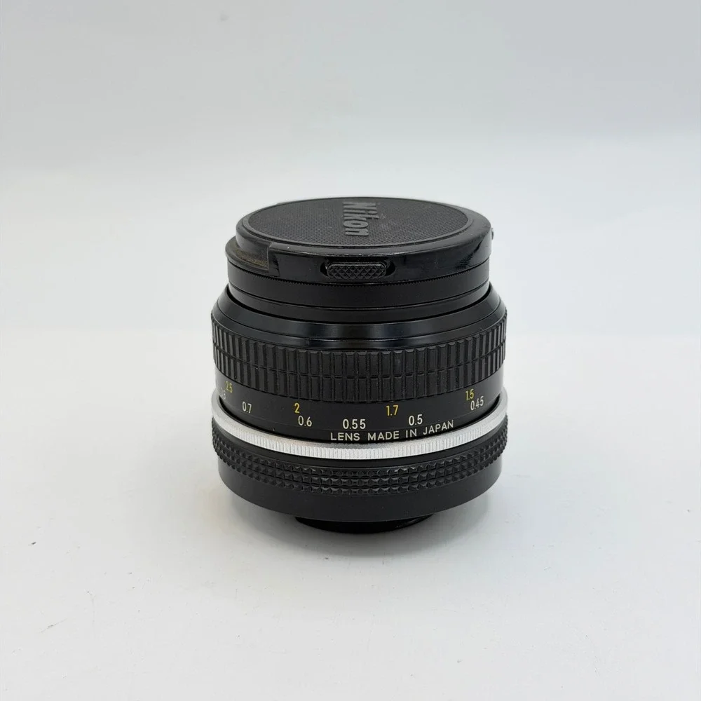 Nikon Nikkor 50mm f2 Ai Manual Focus Prime Lens with 52mm Tiffen UV Filter